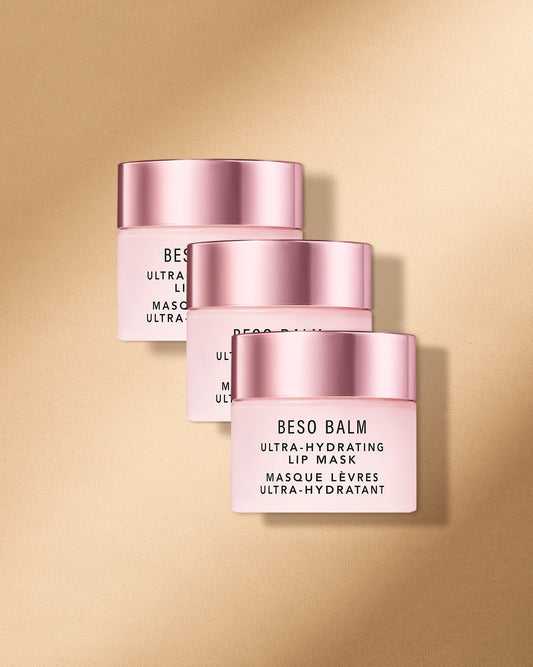 beso balm Pack of 3 - hydrating overnight lip mask