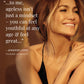 JLO quote "to me ageless isn't just a mindset - you can feel youthful at any age & feel great"