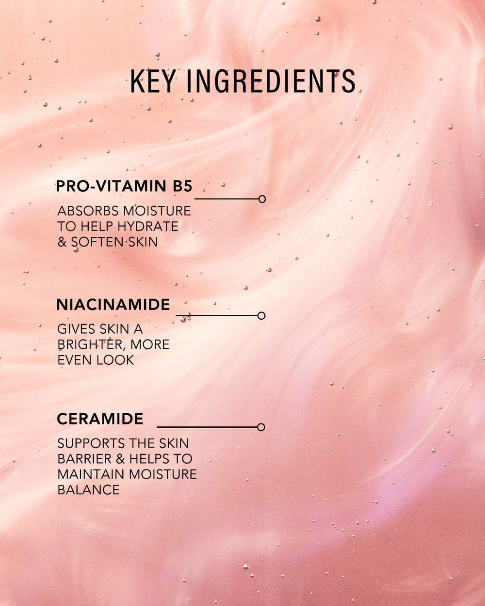 hydrating face spray ingredients pro vitamin b niacinamide ceramides
