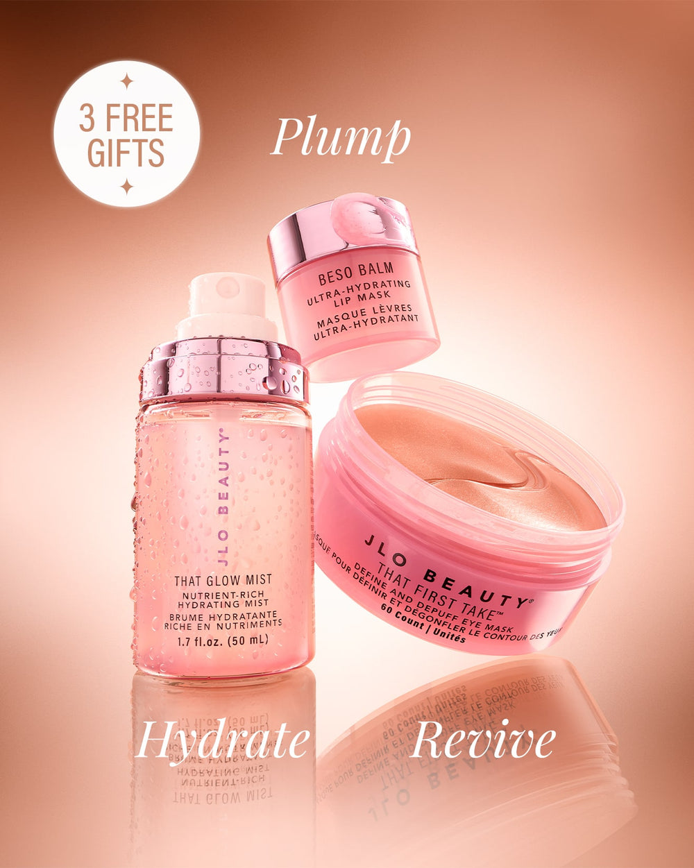 hydrating mist plumping lip balm hydrating under eye mask