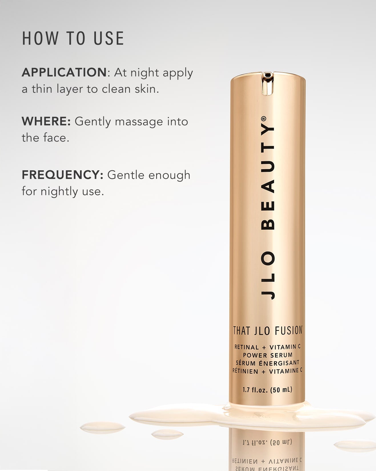 That JLO Fusion™ Retinal + Vitamin C Power Serum | JLO BEAUTY