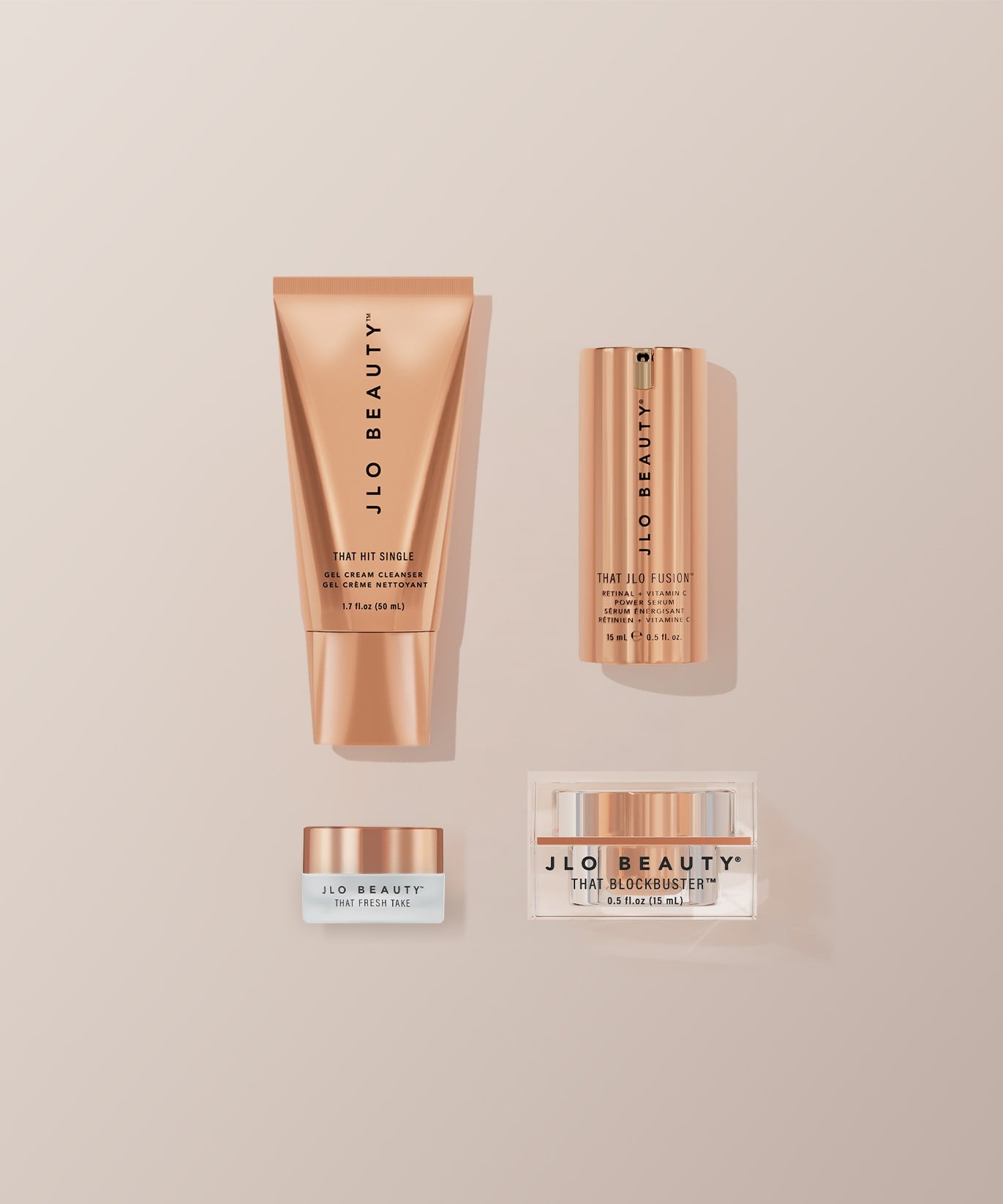 nightly restore skincare kit products