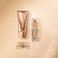 new skincare minis: gel face wash, moisturizer spf 30, glowing serum